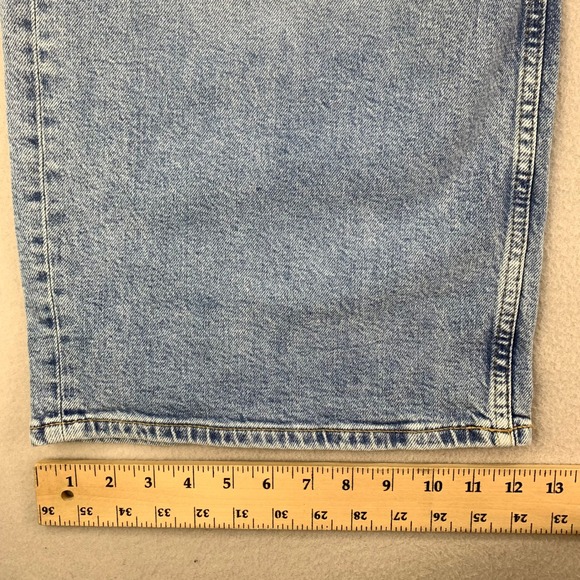 Tommy Hilfiger Jeans Womens 31 Charlie Mid-Loose Wide Leg Light Wash Stretch - Picture 15 of 16